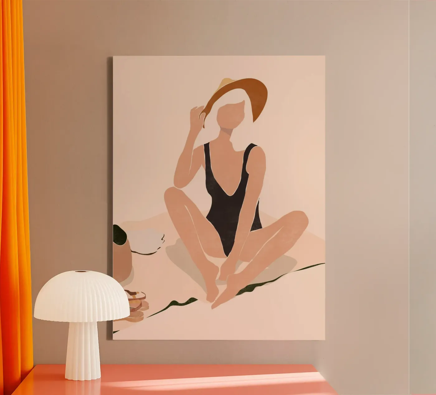 Beach Break Leinwand von LeaDArt