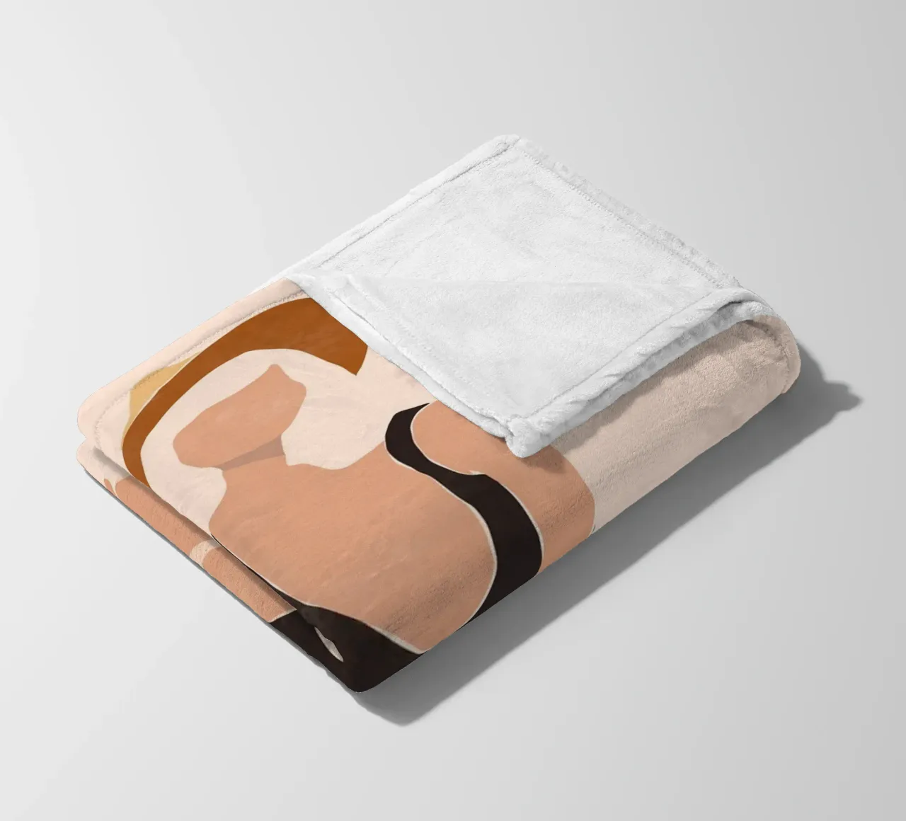 Strandpause Fleecedecke von LeaDArt