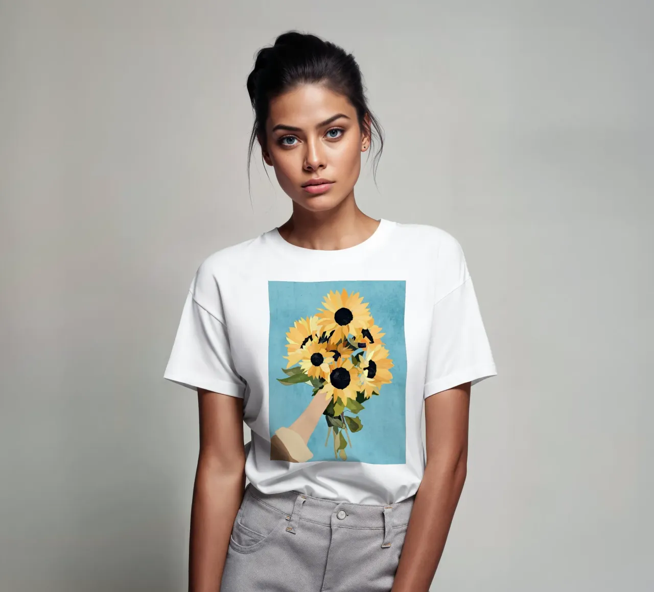 Il sole in mano t-shirt da LeaDArt