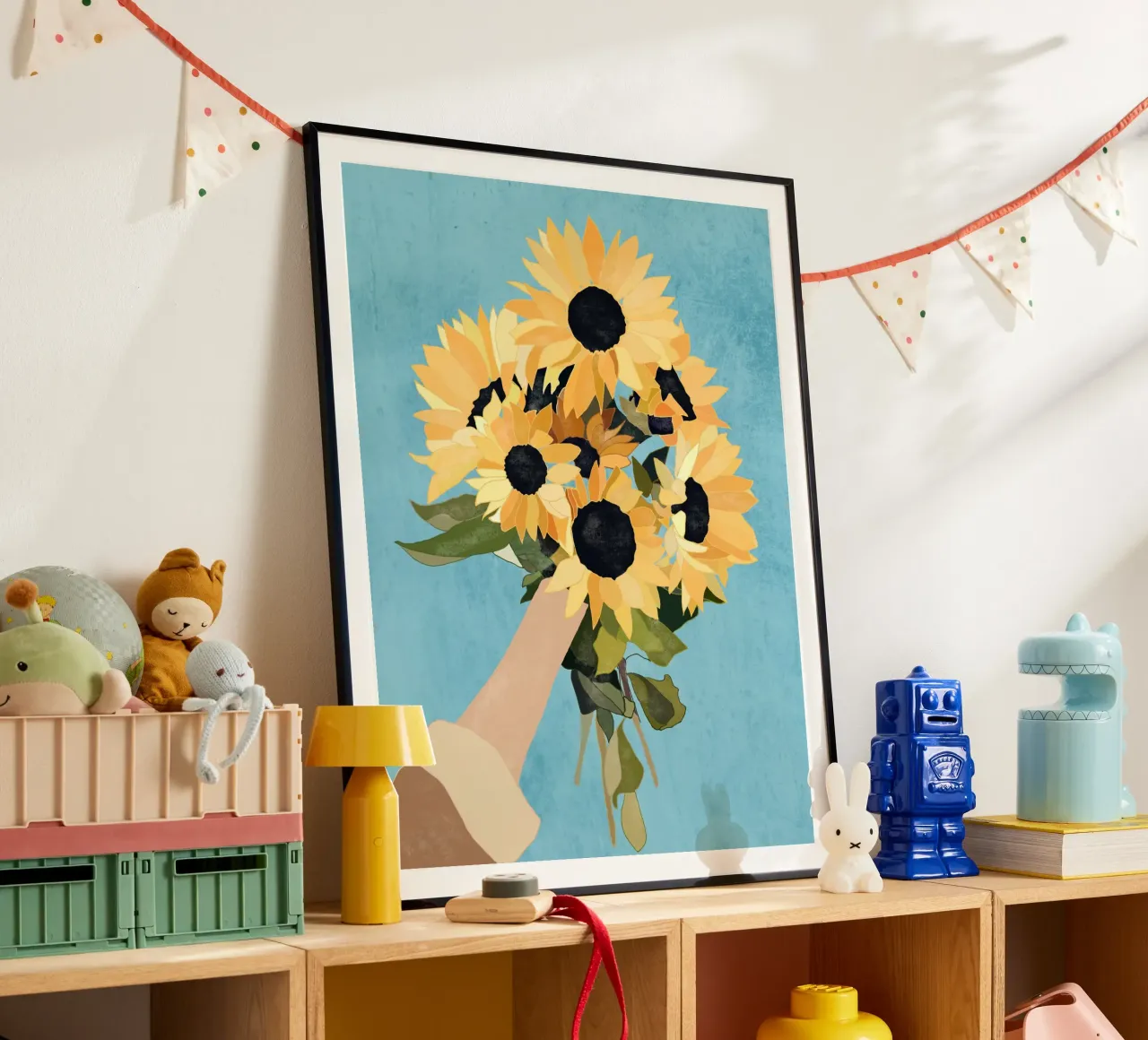 Il sole in mano carta hahnemühle da LeaDArt