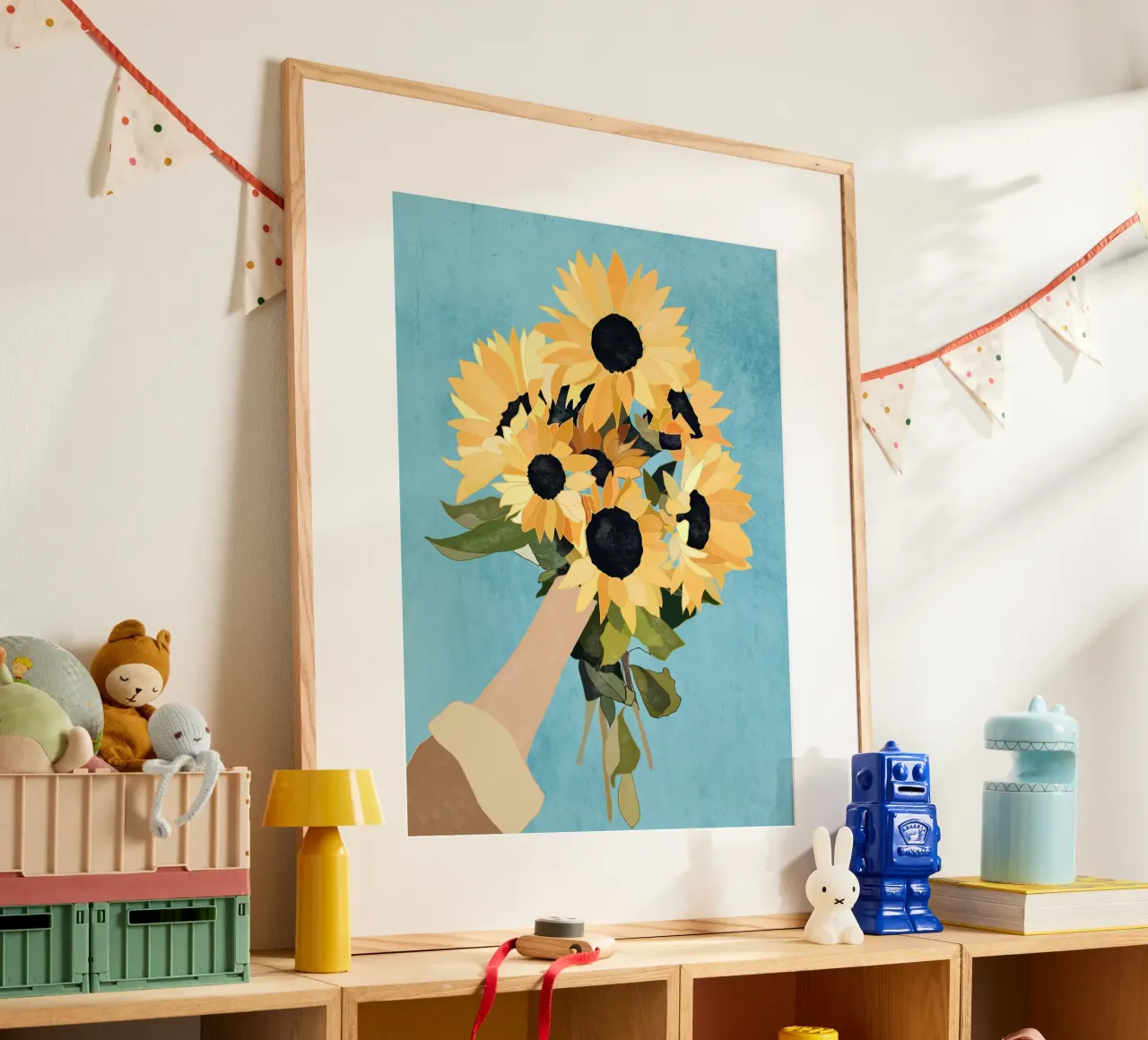 Il sole in mano carta hahnemühle da LeaDArt