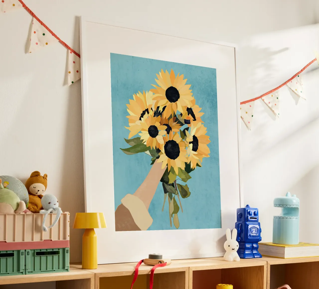 Il sole in mano carta hahnemühle da LeaDArt