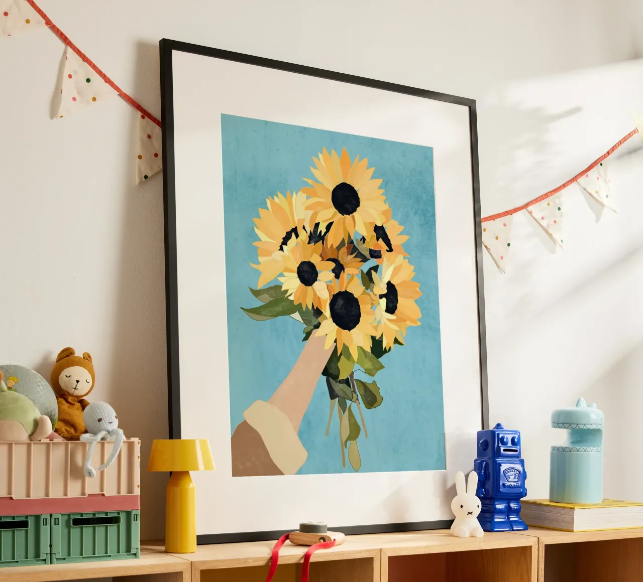 Il sole in mano carta hahnemühle da LeaDArt