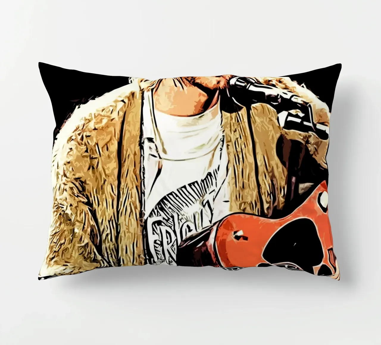 Nirvana kurt cobain 2 Arte cuscino da music soul