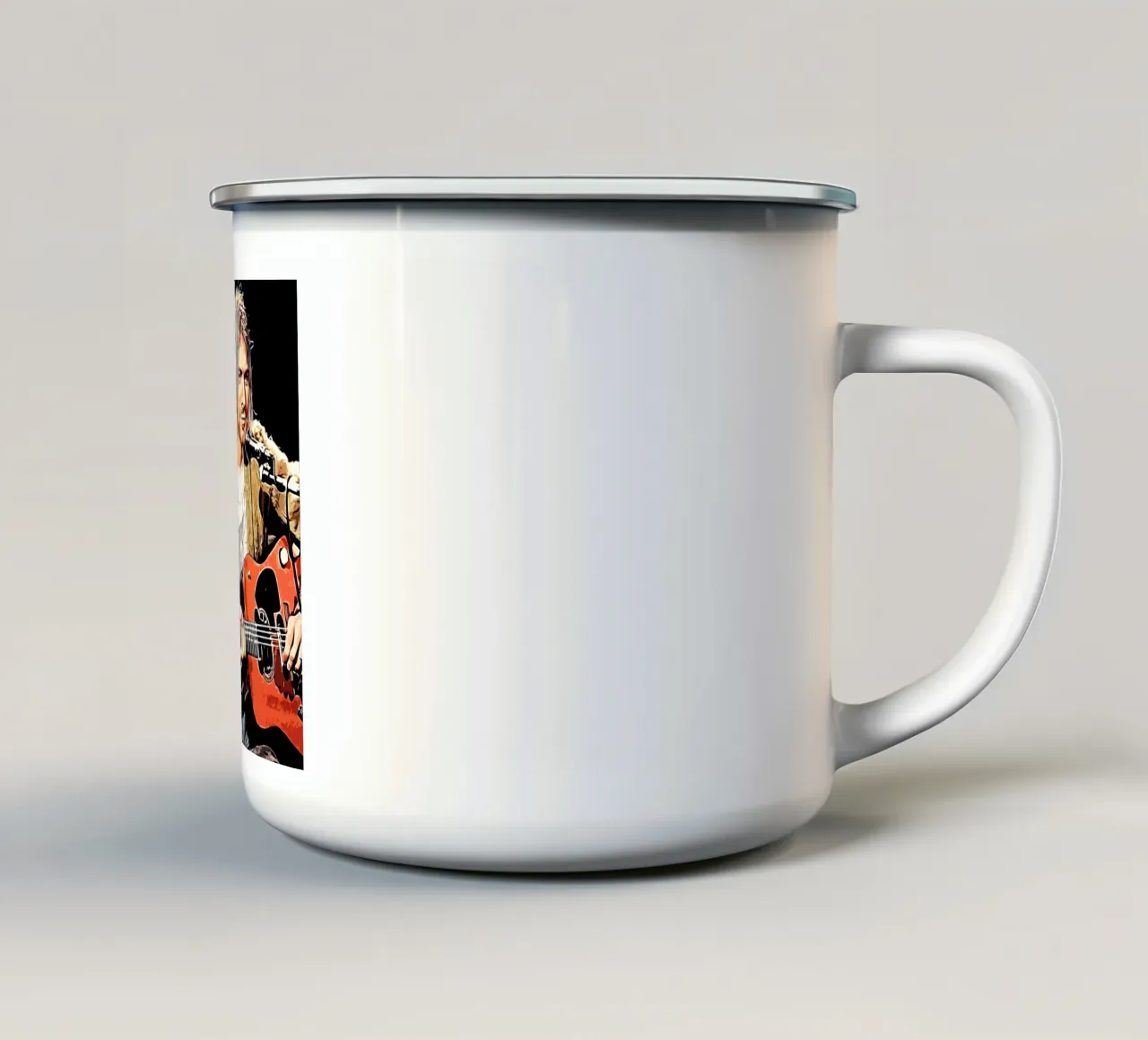 Nirvana kurt cobain 2 Arte tazza in smalto da music soul