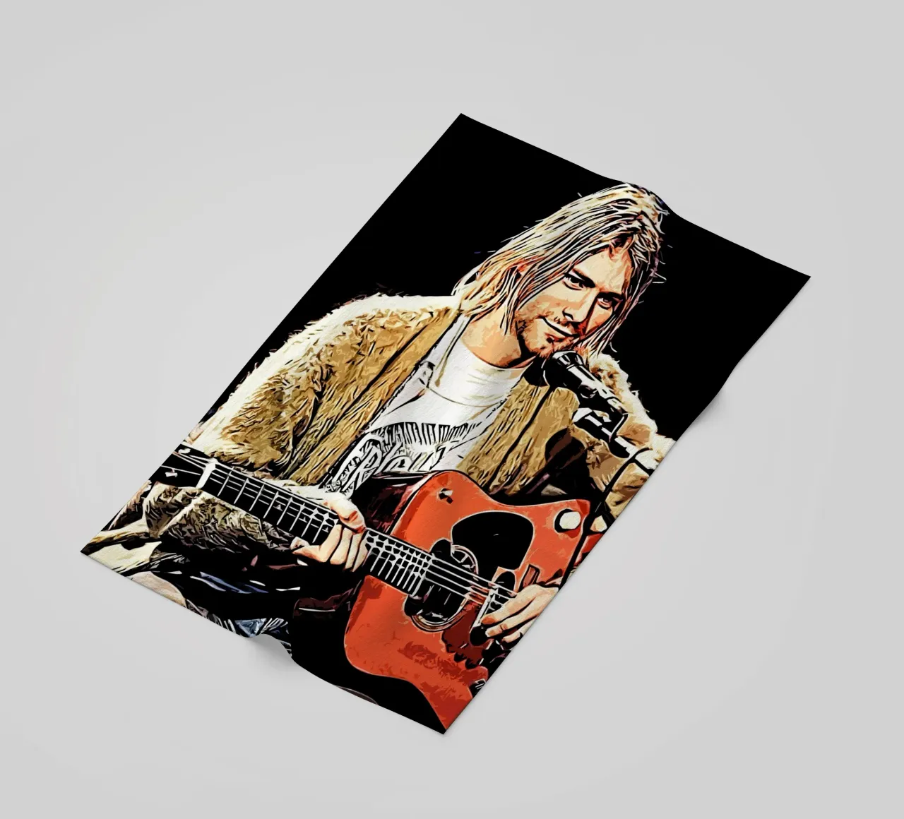 Nirvana kurt cobain 2 Arte telo mare da music soul