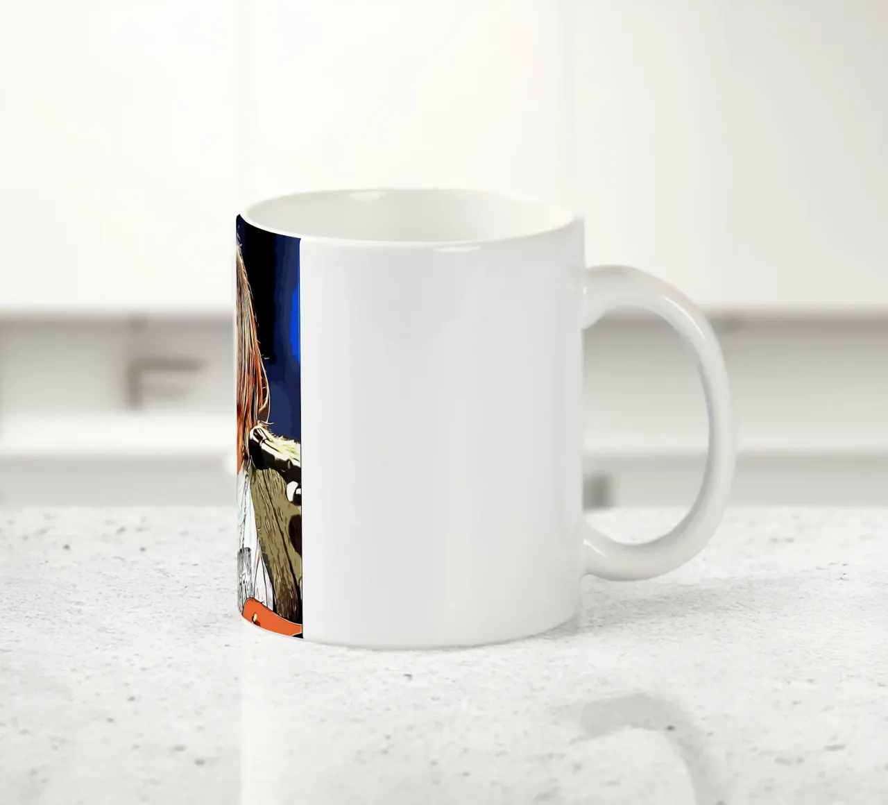 Nirvana Kurt Cobain 5 Arte tazza in ceramica da music soul