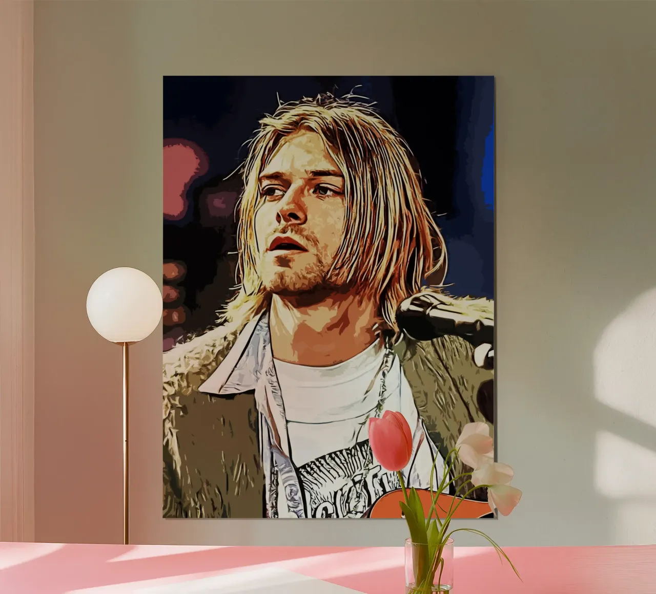 Nirvana Kurt Cobain 5 Kunst Hahnemühle von music soul
