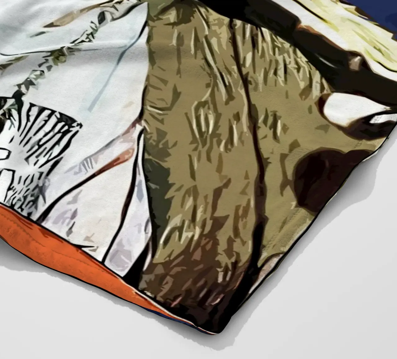 Nirvana Kurt Cobain 5 Art fleece blanket by music soul