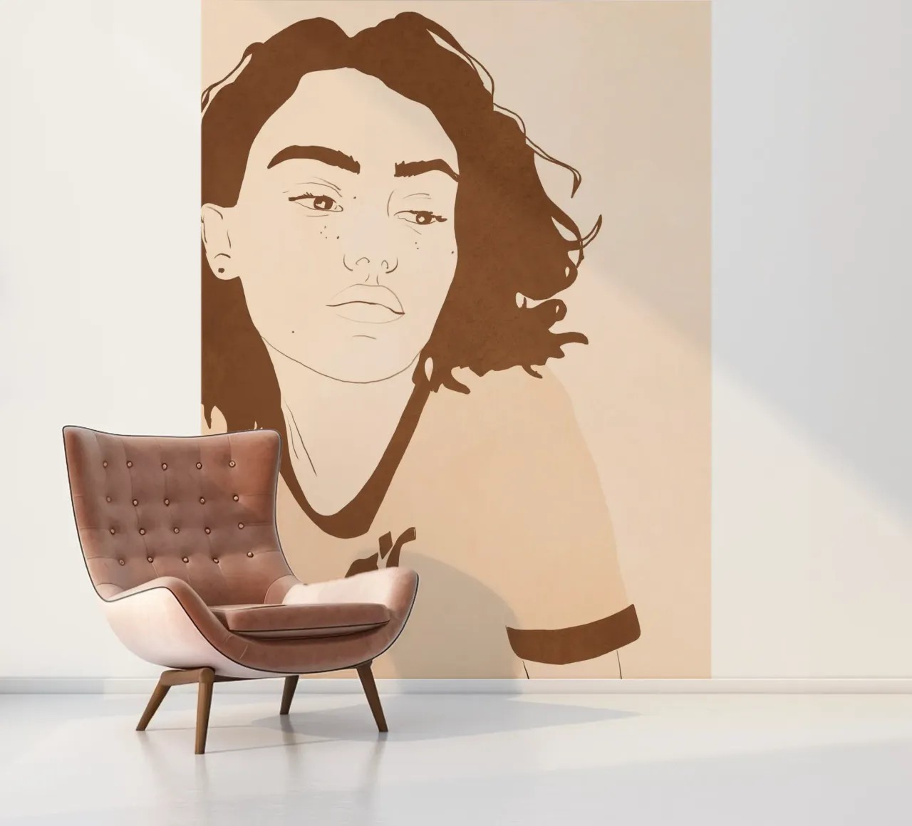 Attitude papier peint photo de LeaDArt