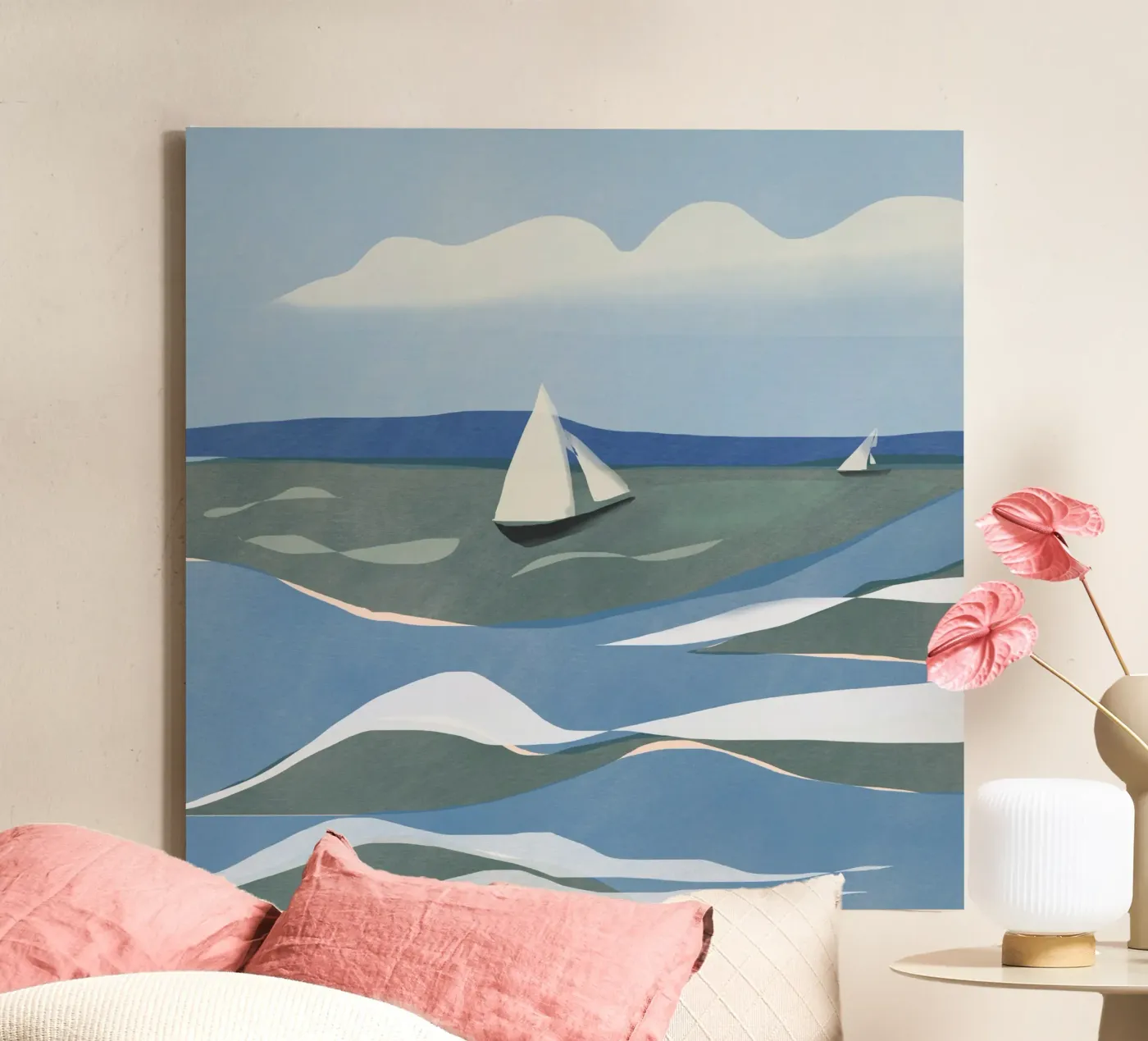 Onde e vele tela da Little Dean