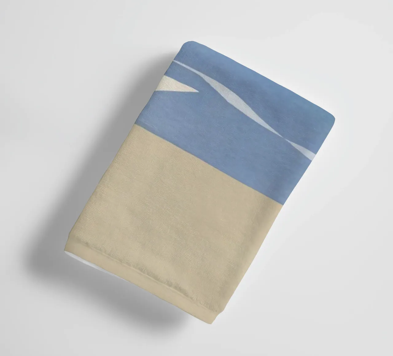 Eenzaamheid van zeemeeuwen badhanddoek van Little Dean