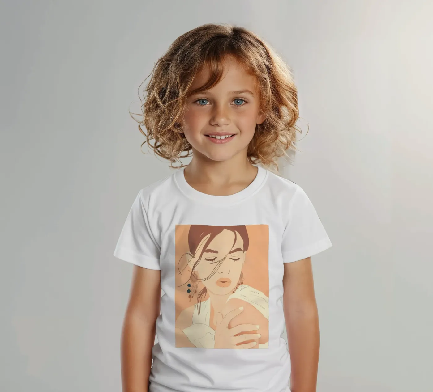 Luce interiore t-shirt bambini da LeaDArt