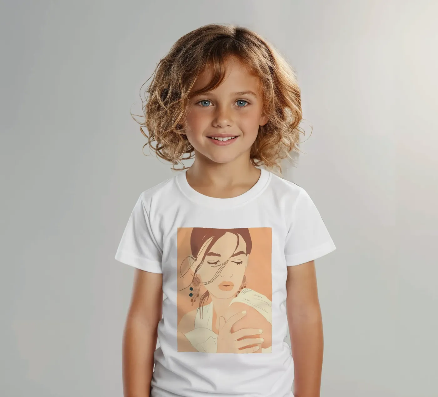 Luce interiore t-shirt bambini da LeaDArt