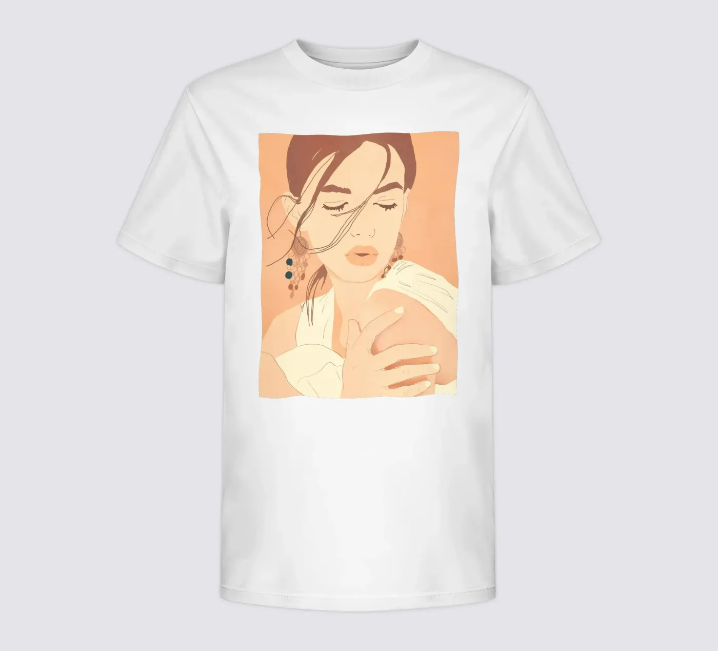 Luce interiore t-shirt bambini da LeaDArt