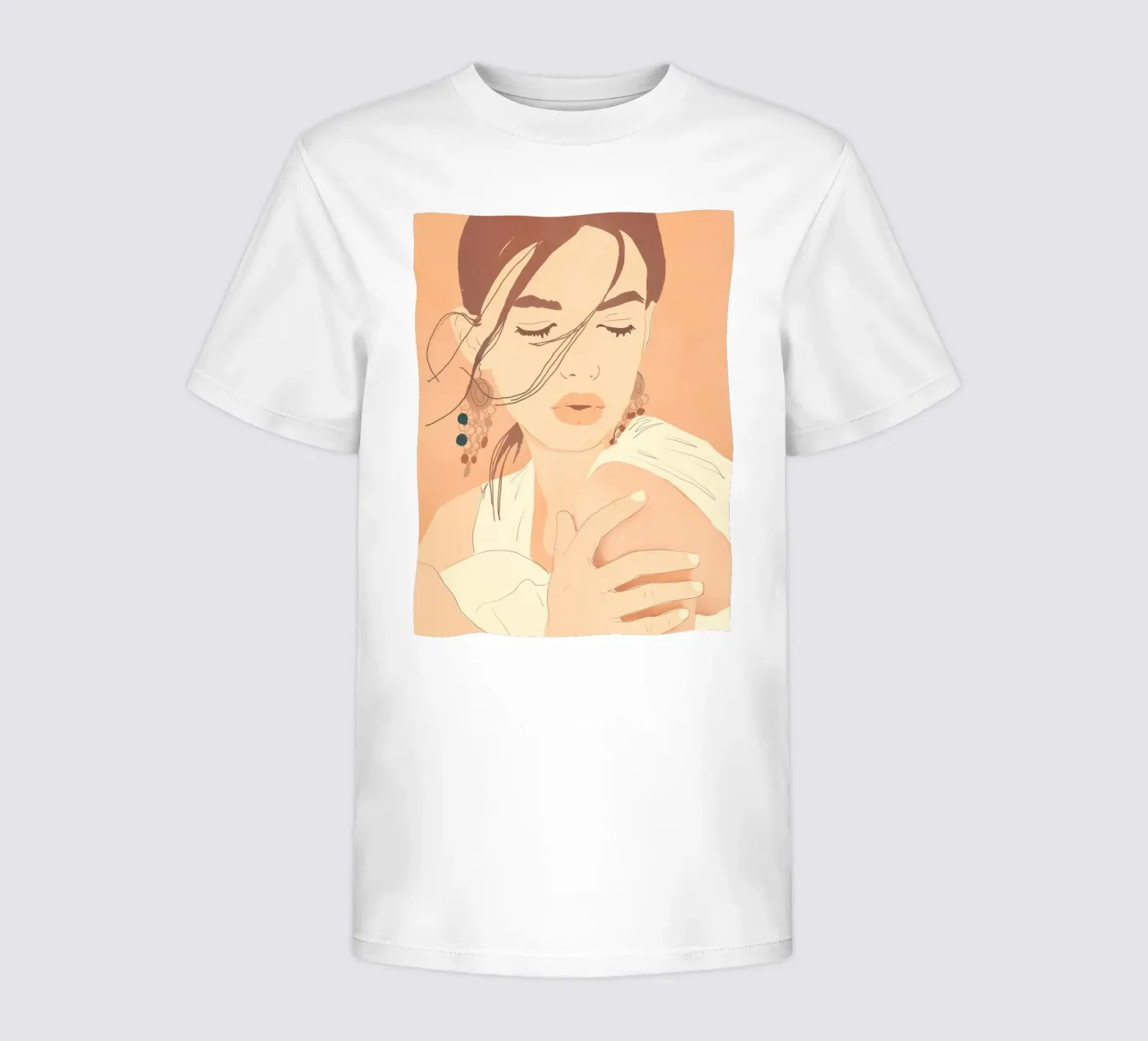 Luce interiore t-shirt bambini da LeaDArt