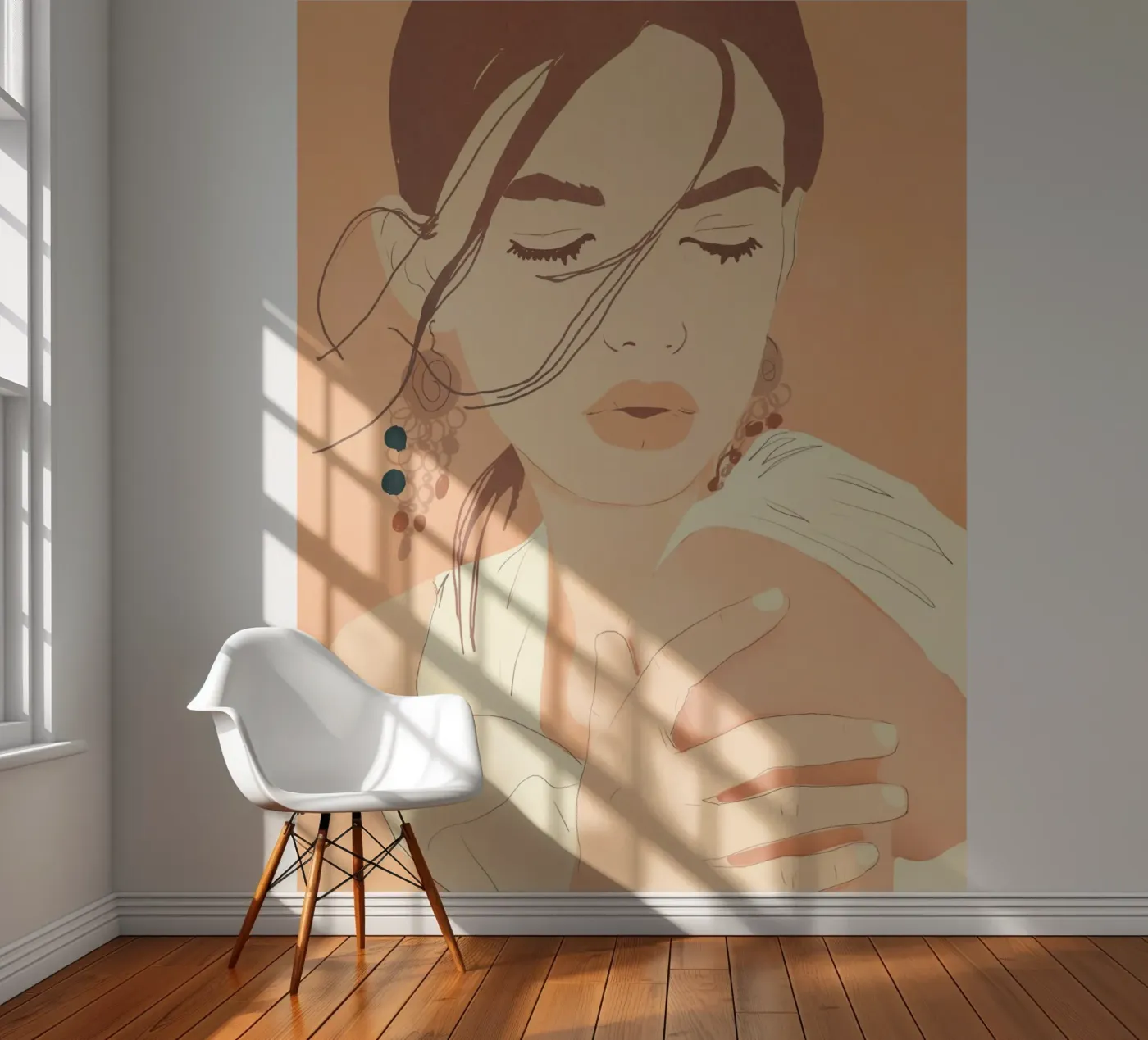 Innerlijk licht fotobehang van LeaDArt