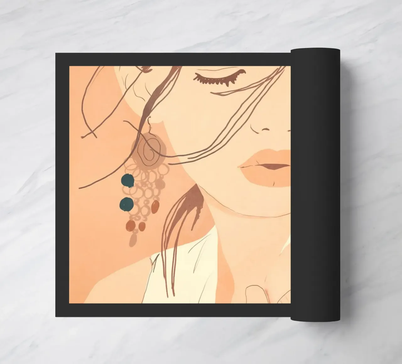 Luce interiore zerbino da LeaDArt