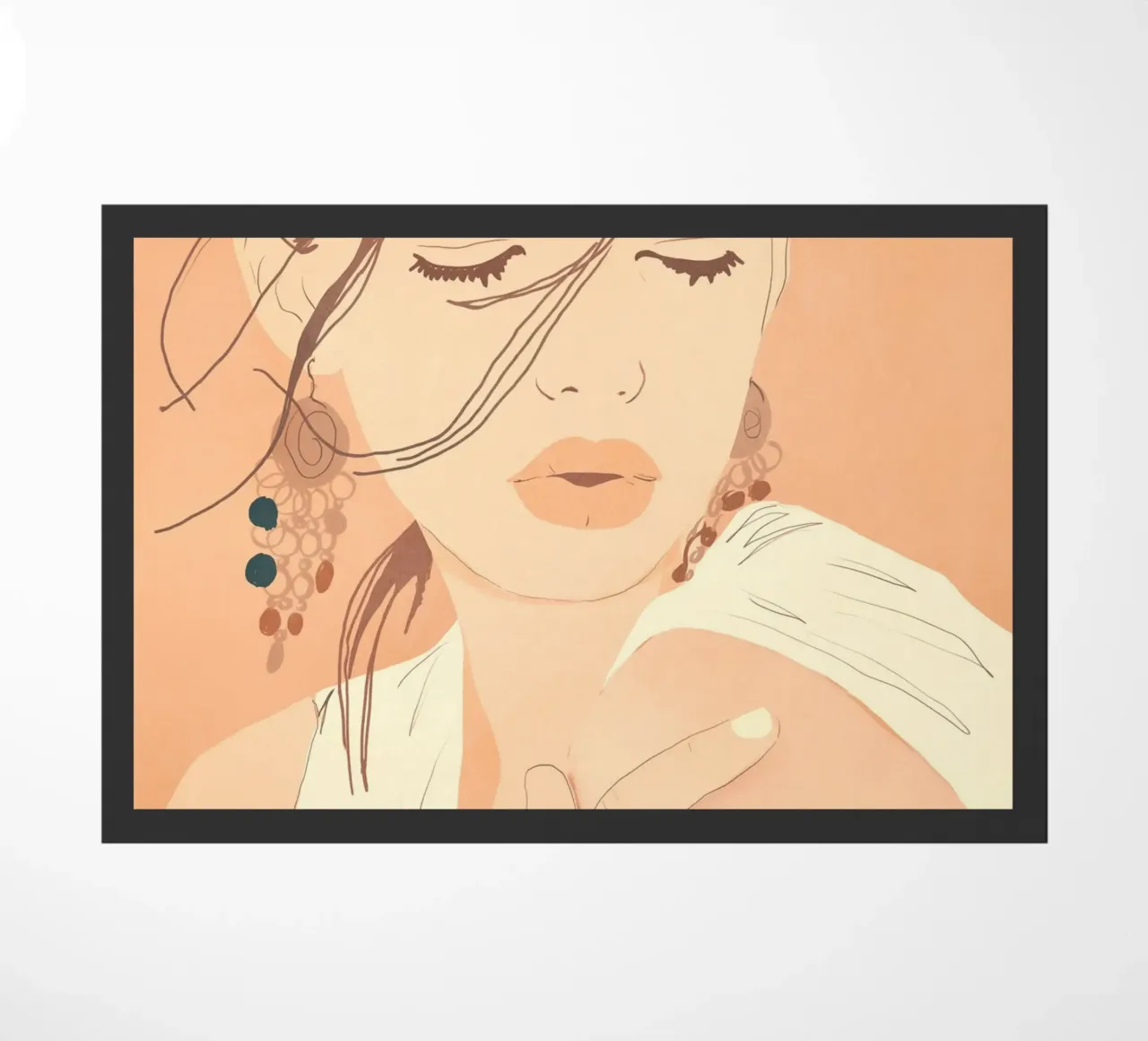 Luce interiore zerbino da LeaDArt