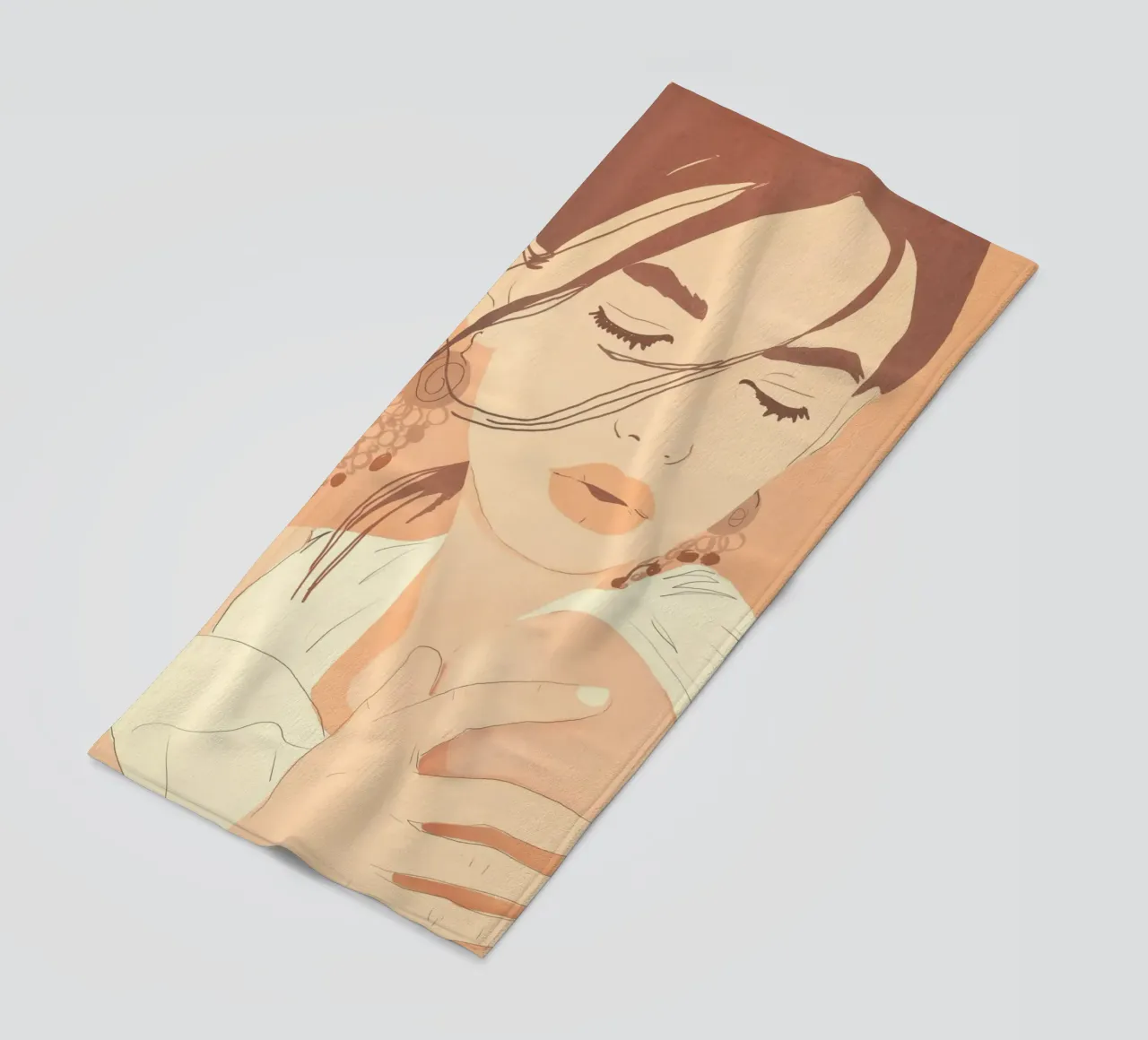 Luce interiore telo mare da LeaDArt