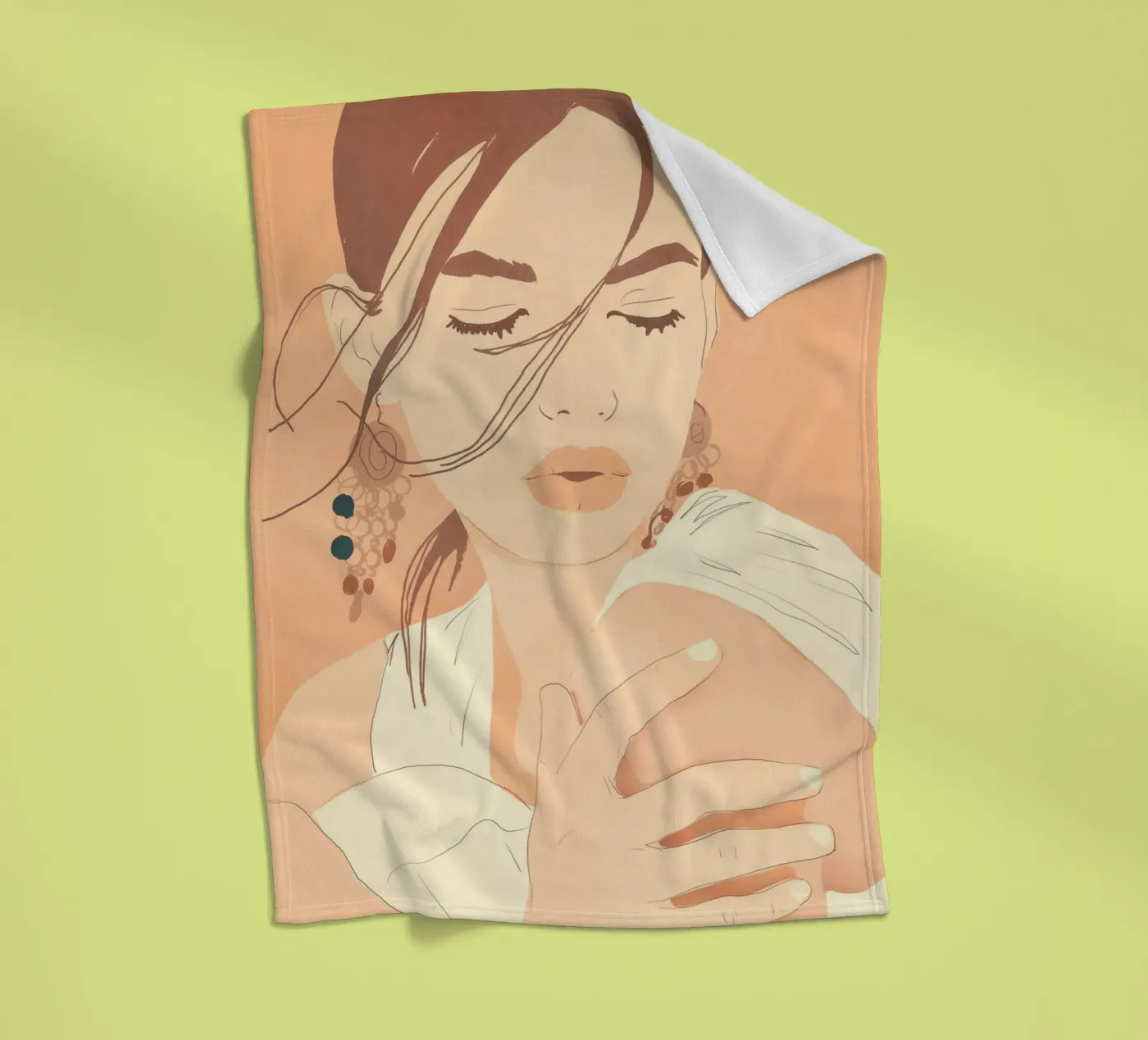 Inner Light Fleecedecke von LeaDArt