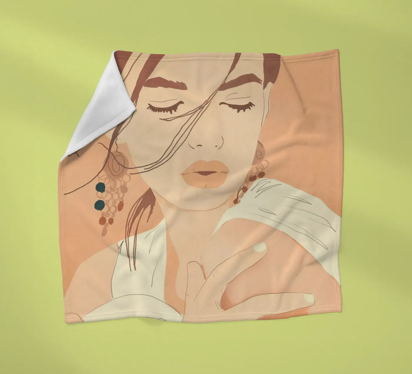 Inner Light Fleecedecke von LeaDArt