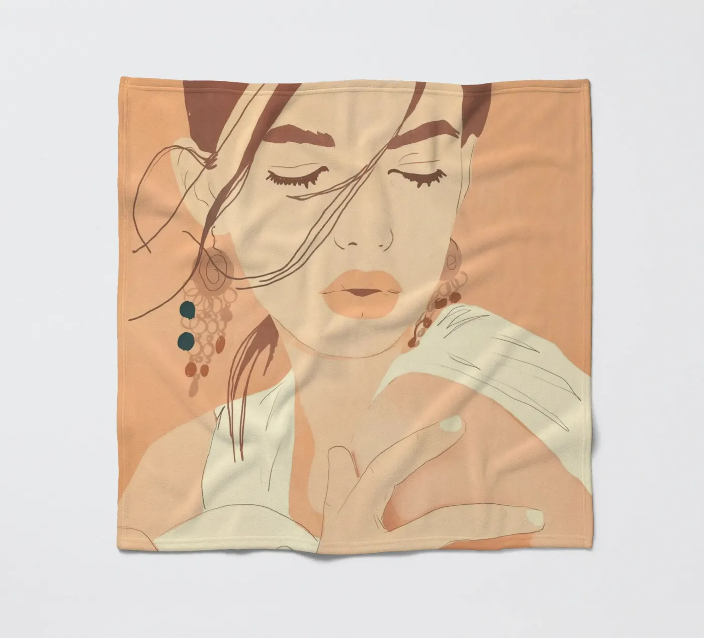 Inner Light Fleecedecke von LeaDArt