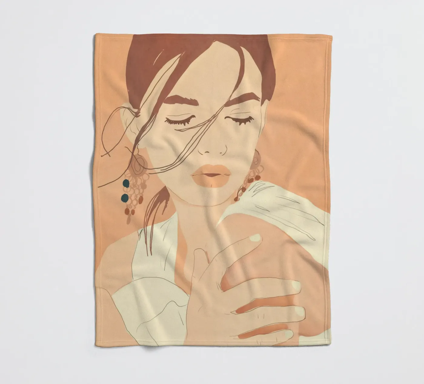 Inner Light Fleecedecke von LeaDArt