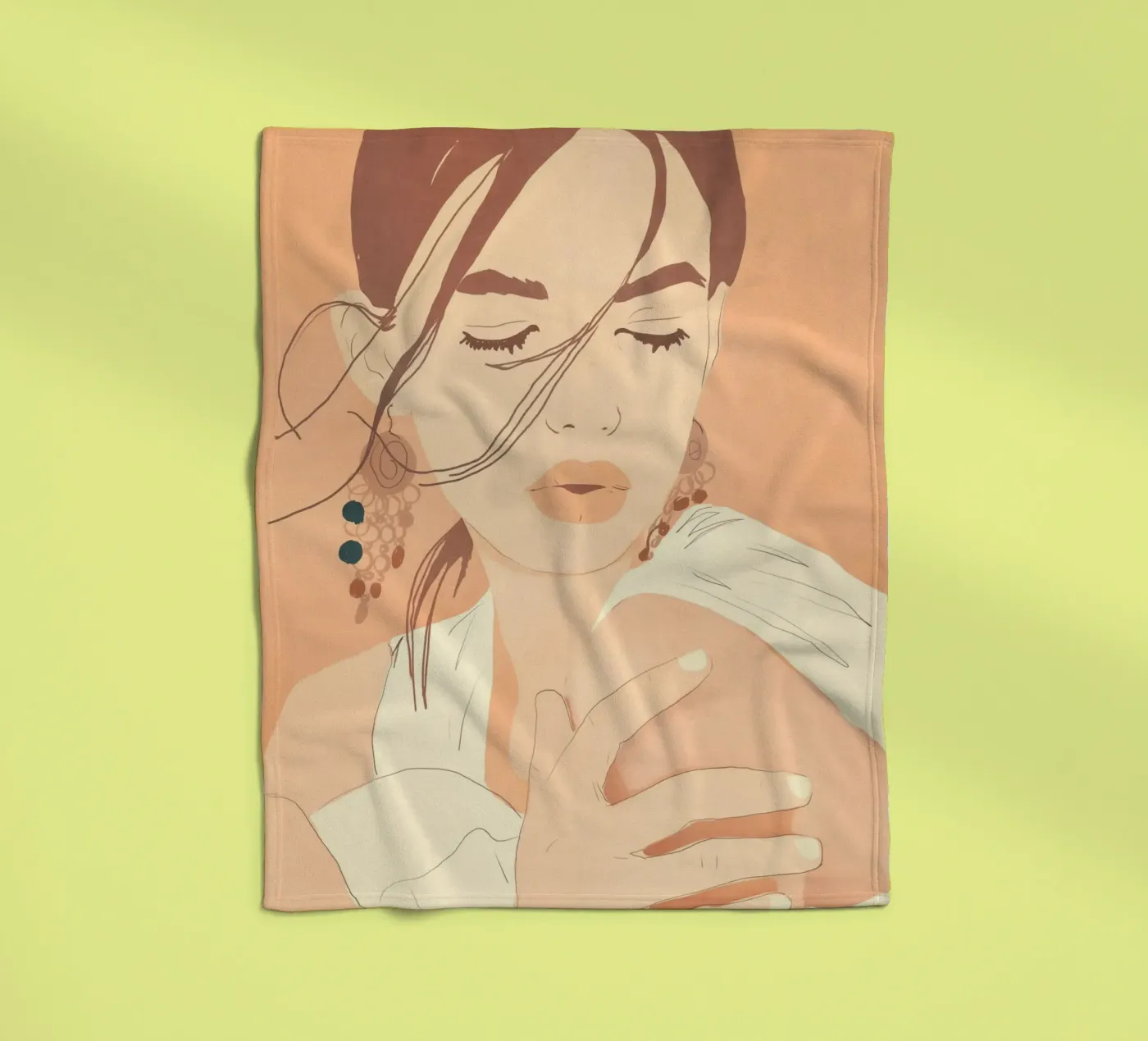 Inner Light Fleecedecke von LeaDArt