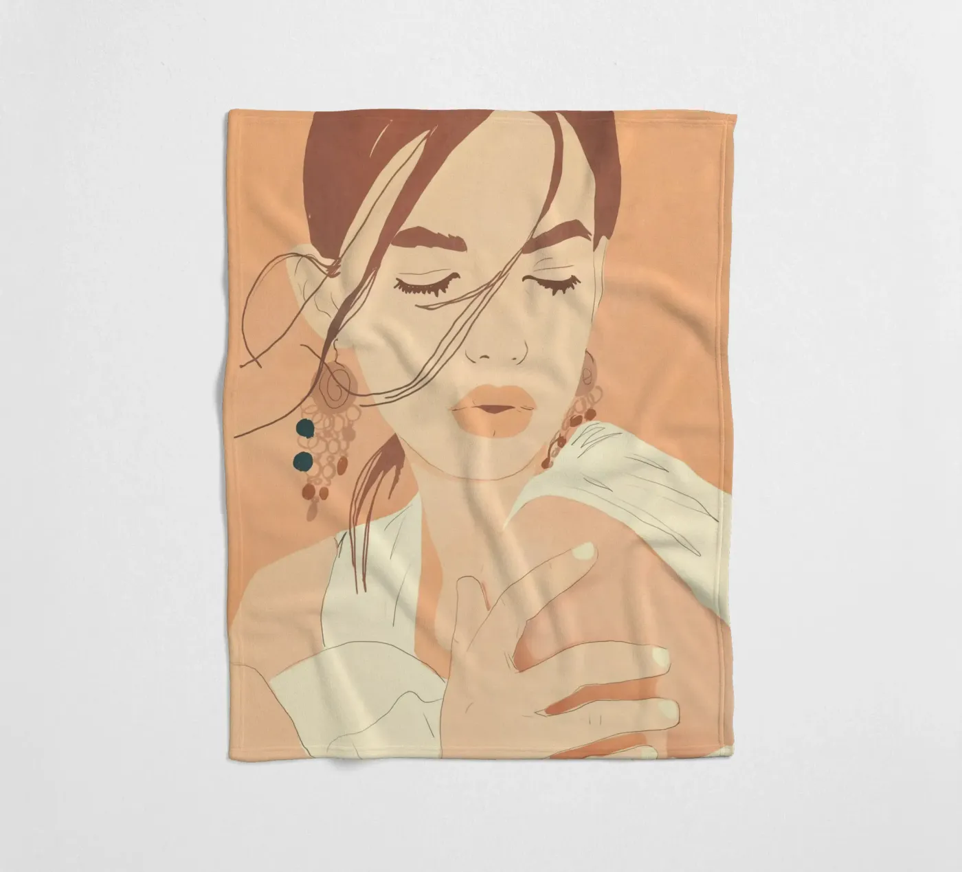 Inner Light Fleecedecke von LeaDArt