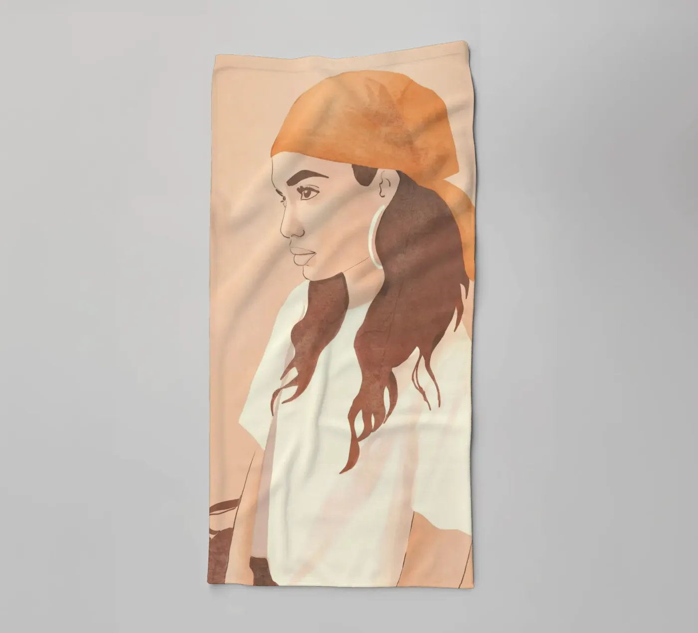 Ze badhanddoek van LeaDArt