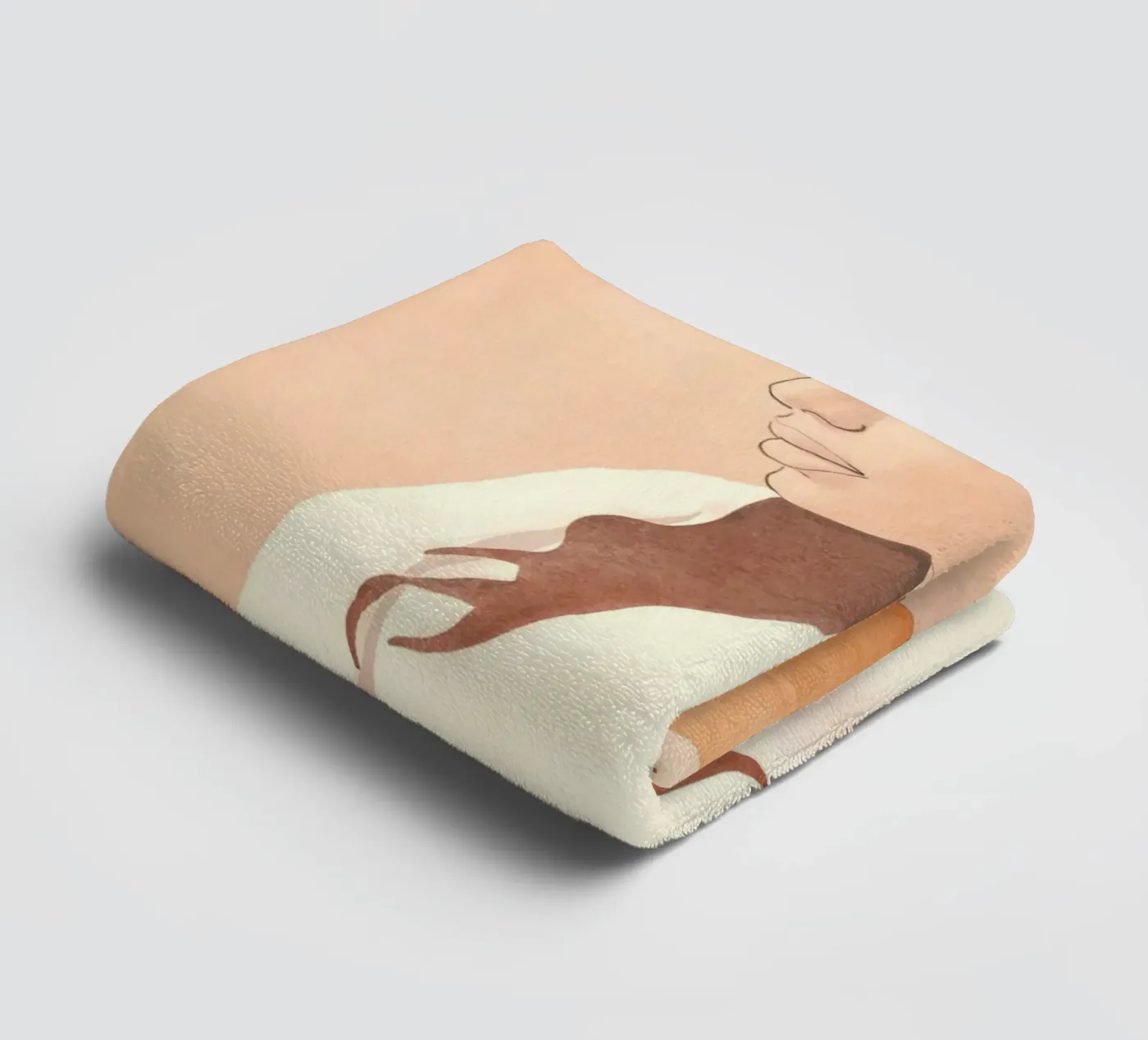 Ze badhanddoek van LeaDArt