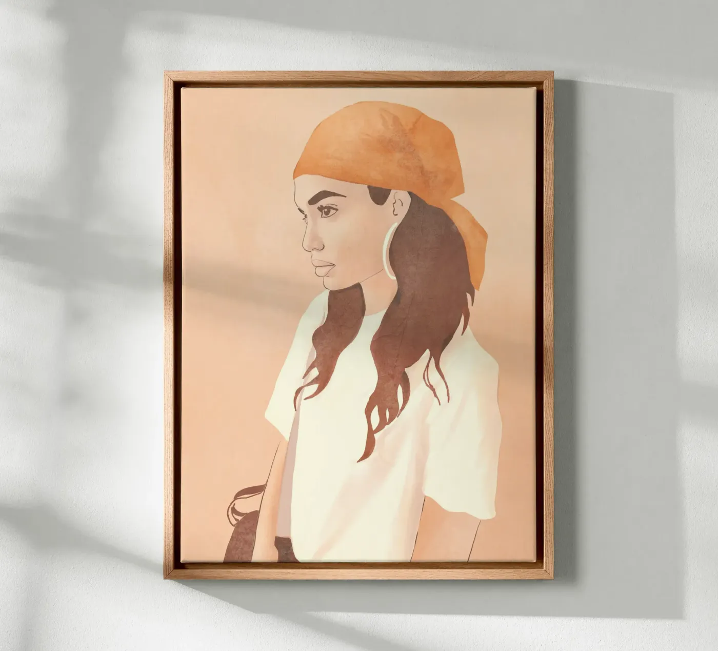 She canvas by LeaDArt