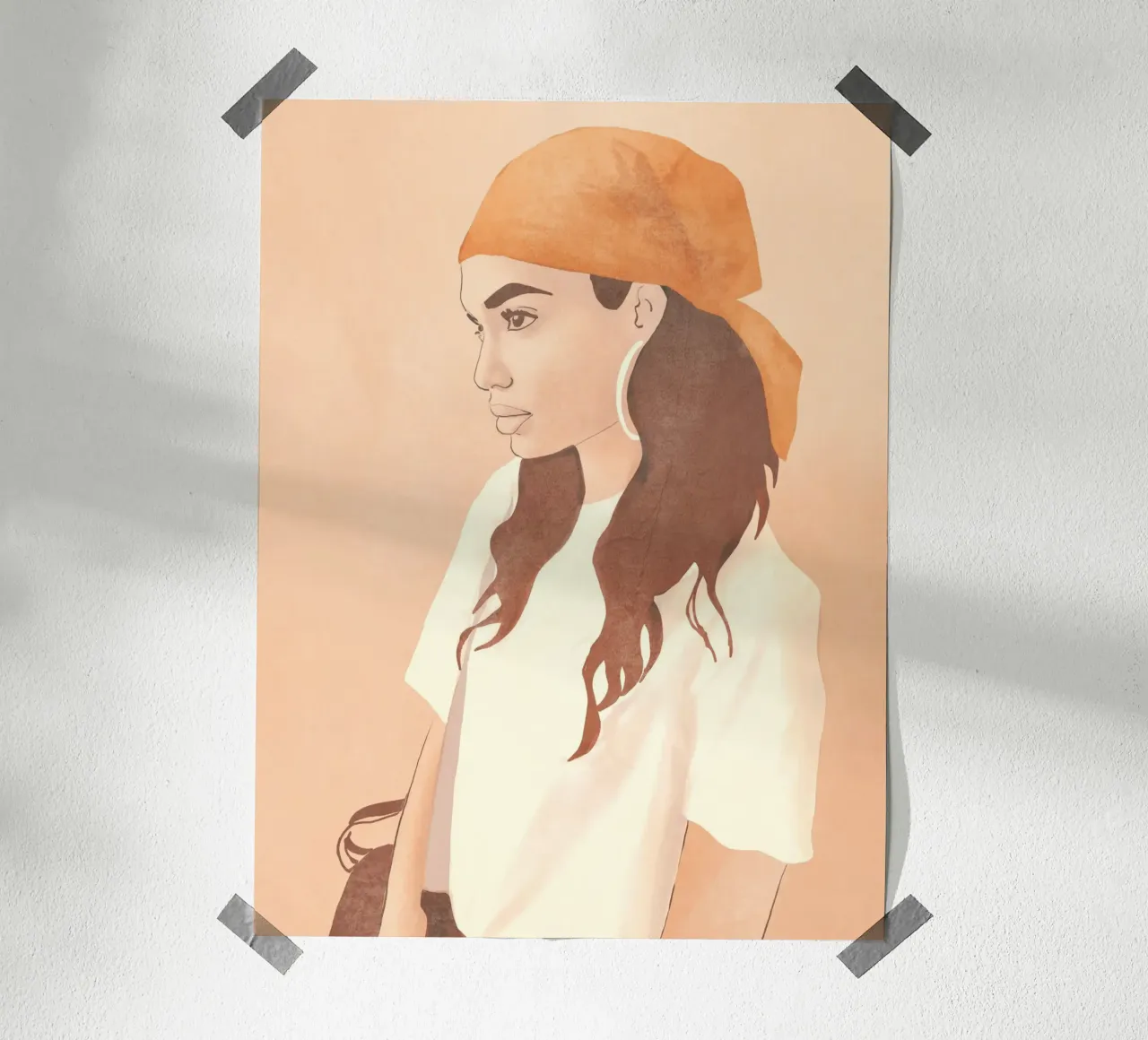 Ze poster van LeaDArt