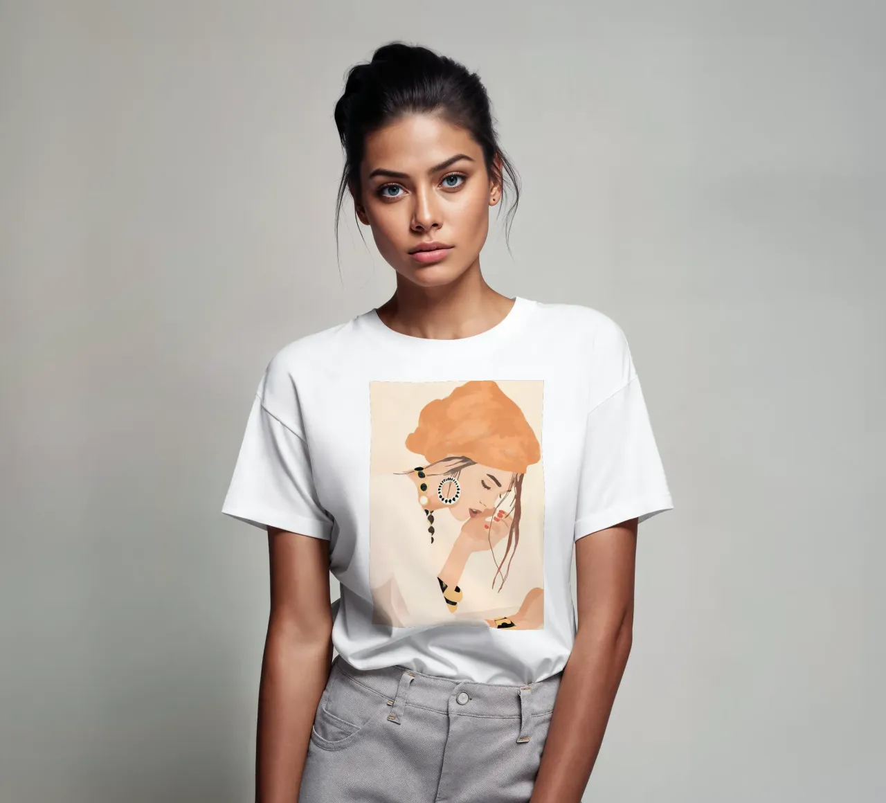Pensiero d'oro t-shirt da LeaDArt