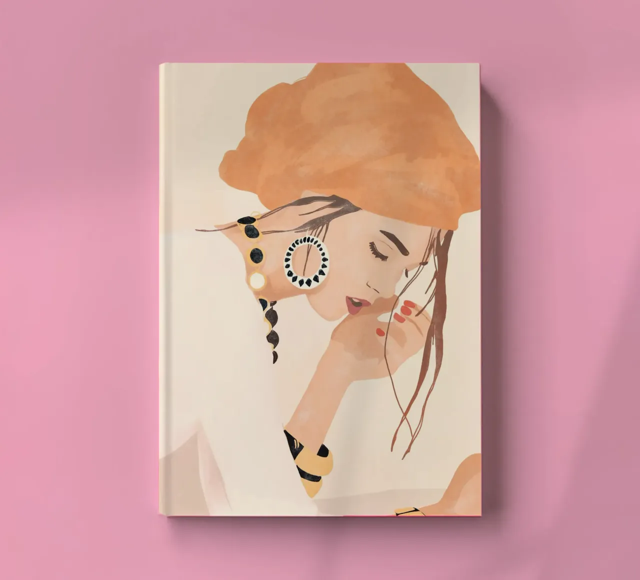 Golden Thought notebook by LeaDArt