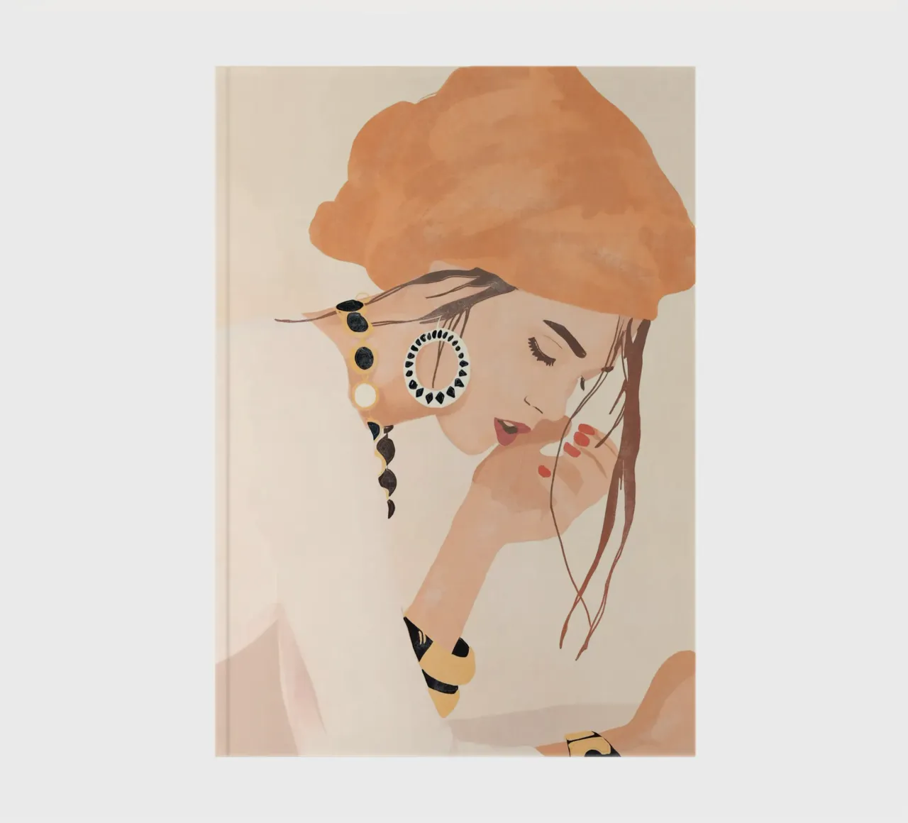 Golden Thought notebook by LeaDArt