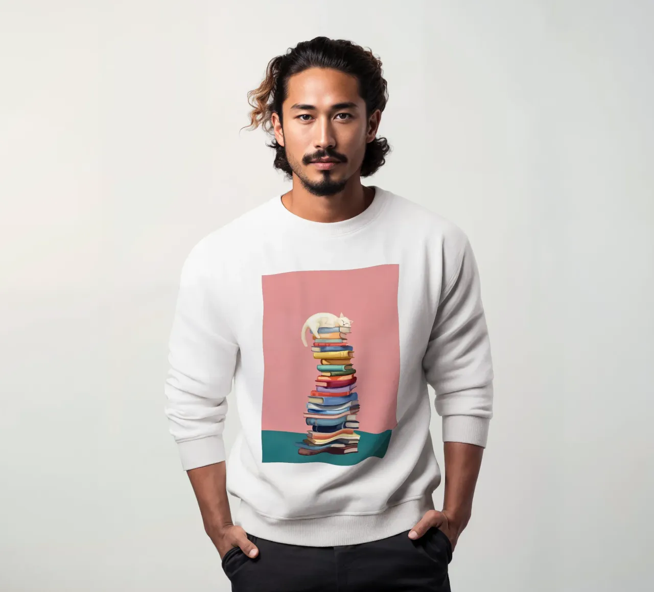 Where the Cat Dreams felpa da Flow Line