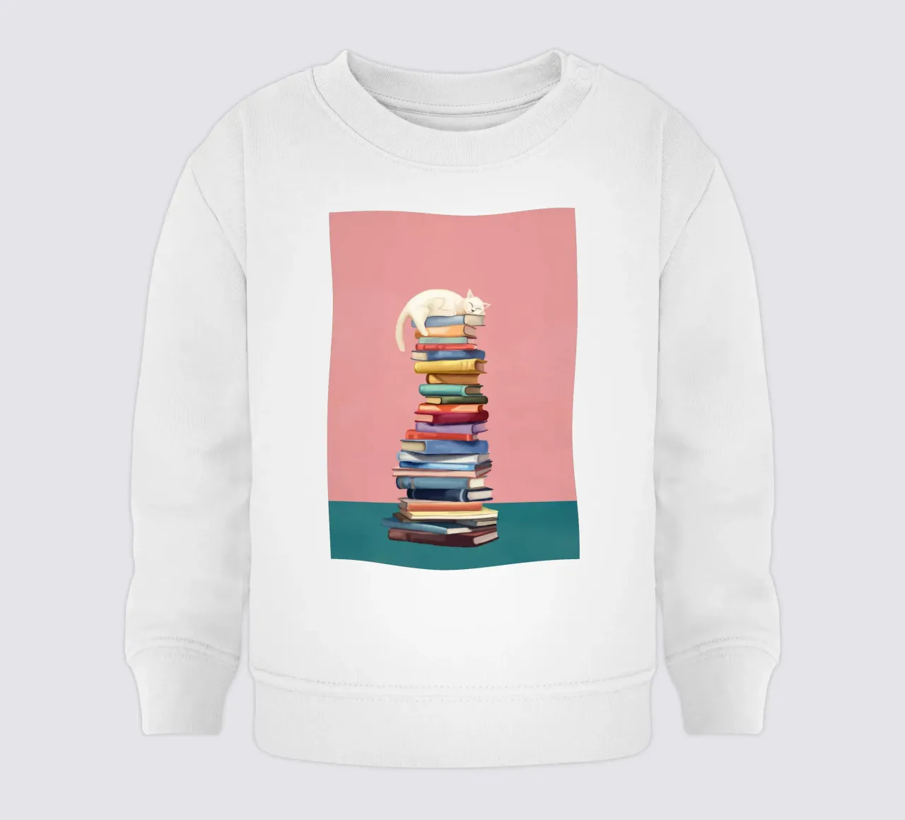 Where the Cat Dreams felpa neonato da Flow Line