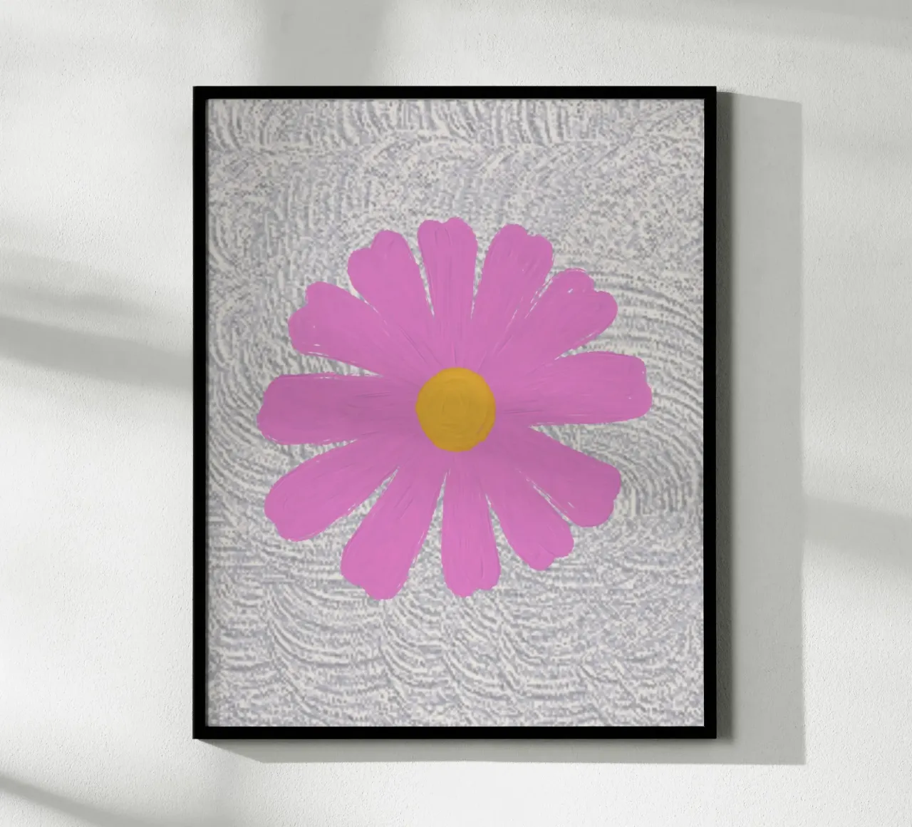 pink flower daisy hahnemühle van Creaton
