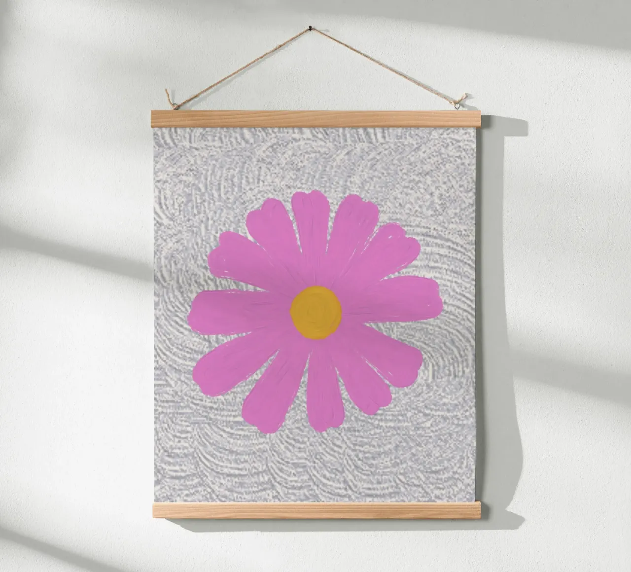 pink flower daisy hahnemühle van Creaton