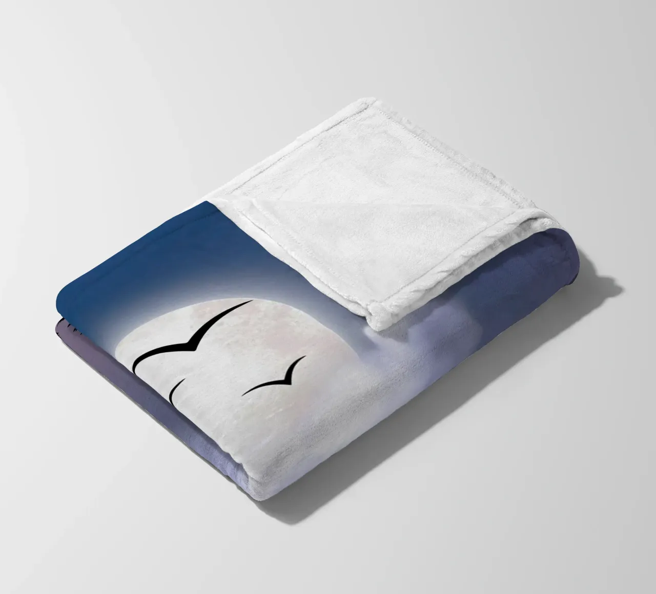 moon cloudy coperta in pile da Creaton