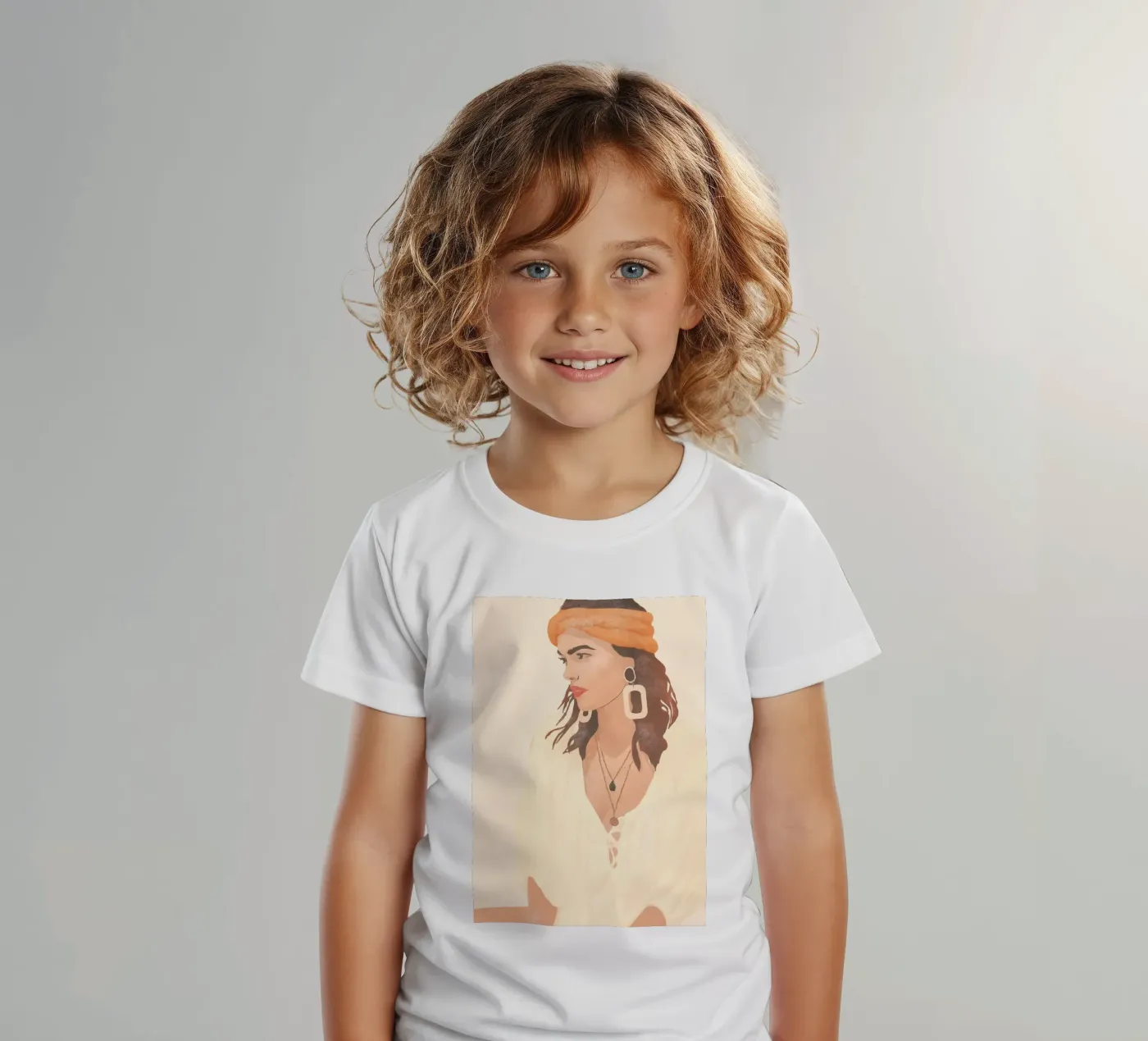 Seitenprofil Kinder T-Shirt von LeaDArt