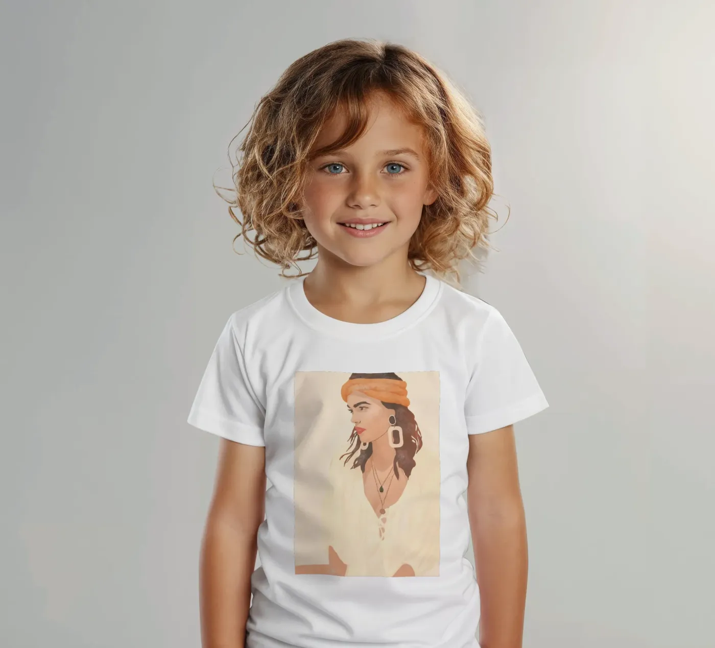 Seitenprofil Kinder T-Shirt von LeaDArt
