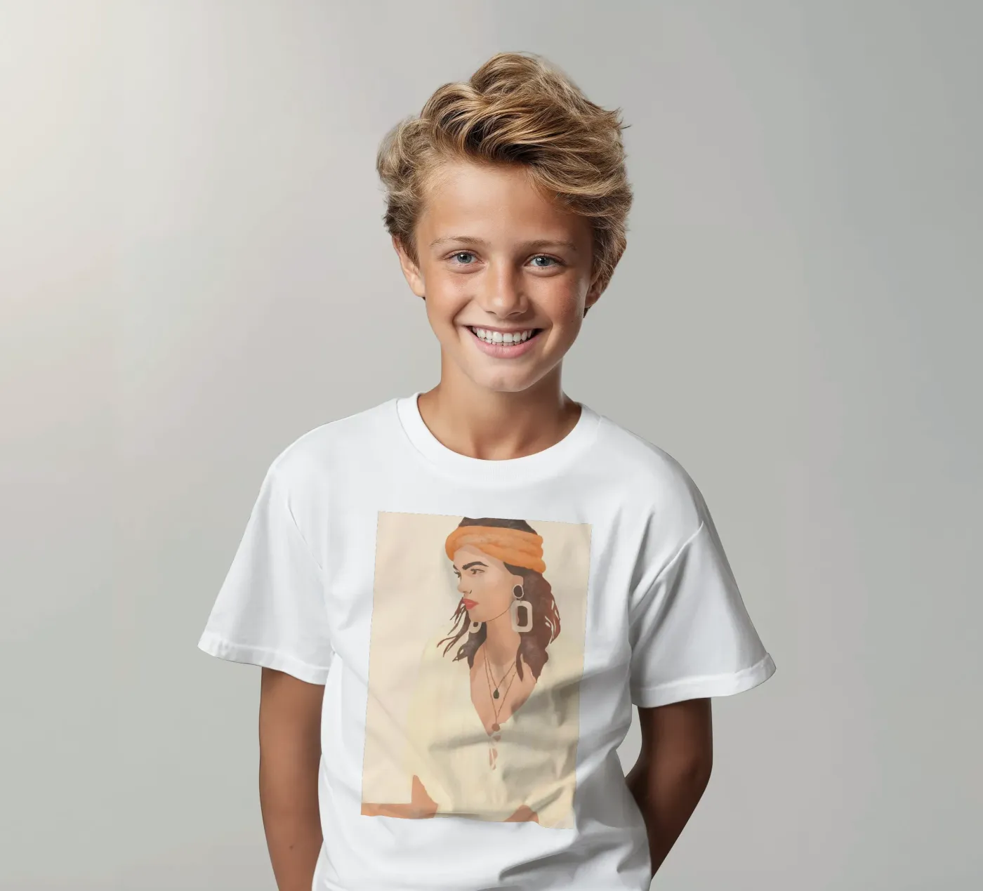 Seitenprofil Kinder T-Shirt von LeaDArt
