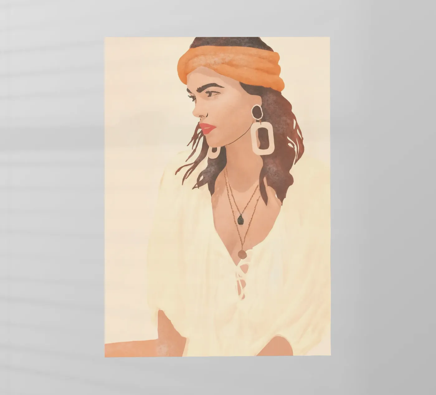 Profilo laterale pellicola backlit da LeaDArt