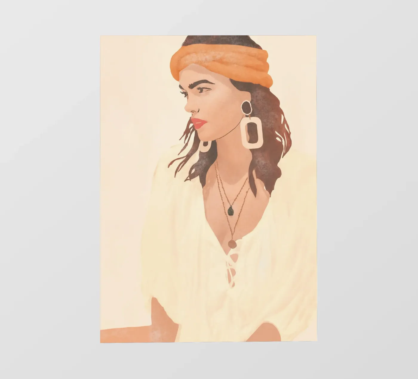 Profilo laterale pellicola backlit da LeaDArt