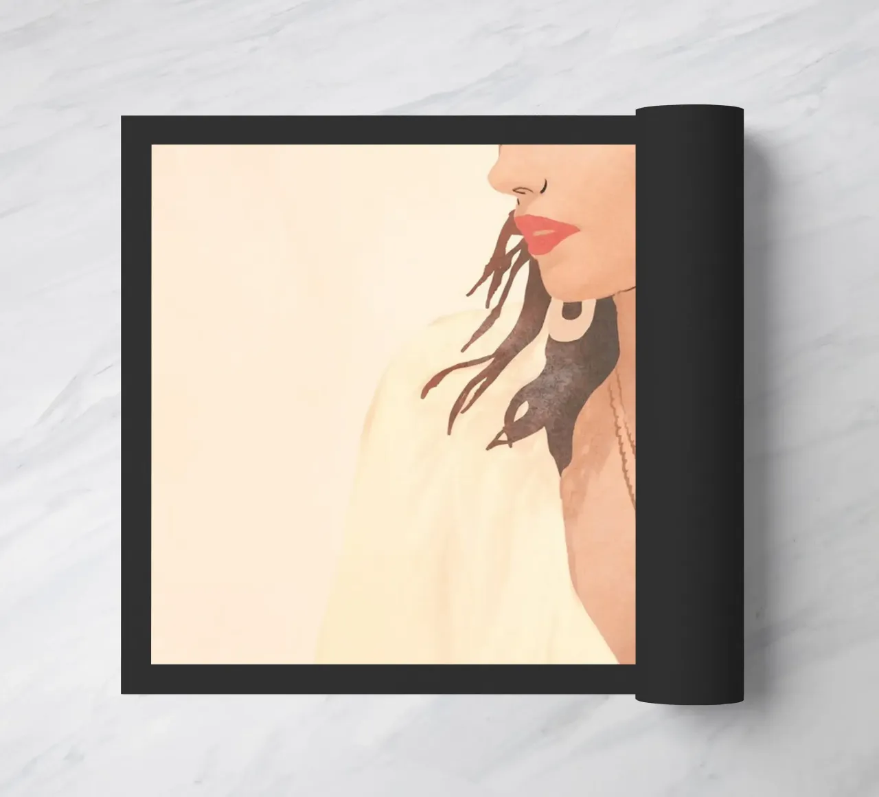 Profilo laterale zerbino da LeaDArt