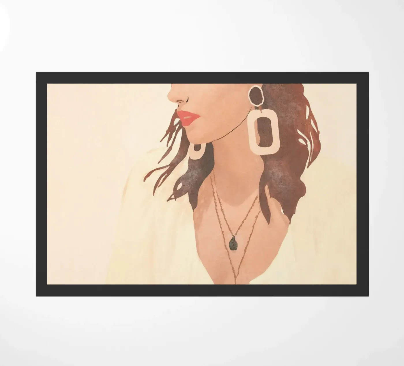 Profilo laterale zerbino da LeaDArt