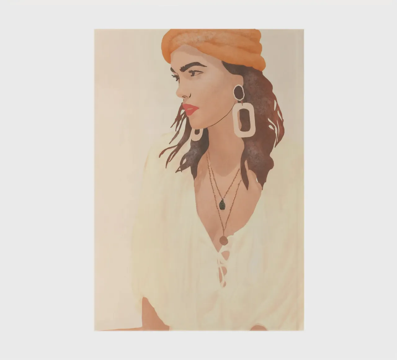 Side Profile notebook by LeaDArt